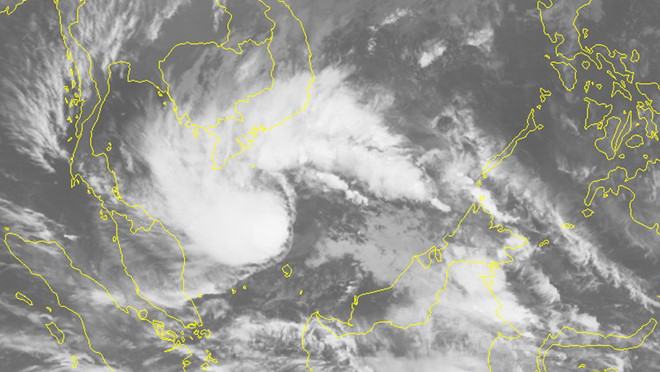 Bão số 1 áp sát ven biển Nam bộ, gió giật cấp 10
