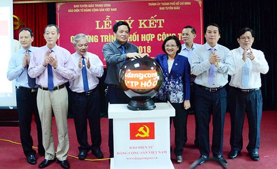 Báo điện tử Đảng Cộng sản Việt Nam: Mở chuyên trang TP.HCM