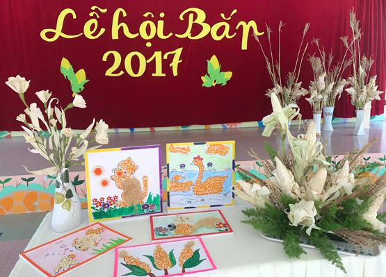 Lễ hội bắp vào tiết học ngoại khóa