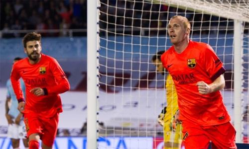 Barca tái lập khoảng cách với Real, dù Messi mất dạng