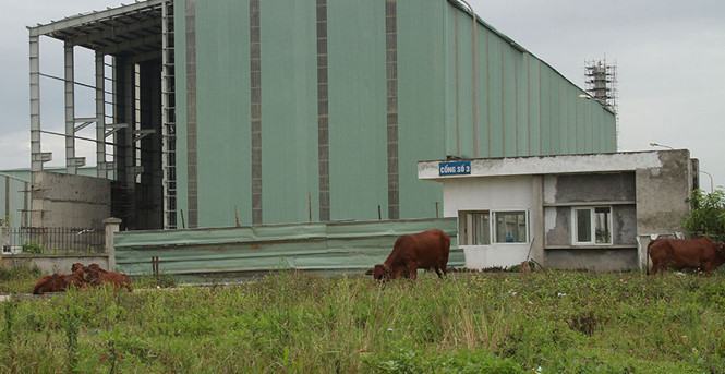 Dự án Ethanol Phú Thọ bị tạm dừng từ năm 2011 đến nay /// Ảnh: Đình Trường