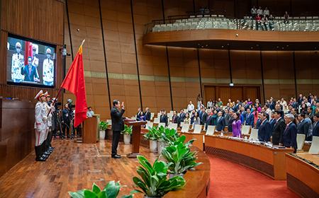 Tân Chủ tịch Quốc hội Trần Thanh Mẫn: Nỗ lực phấn đấu hoàn thành tốt nhiệm vụ