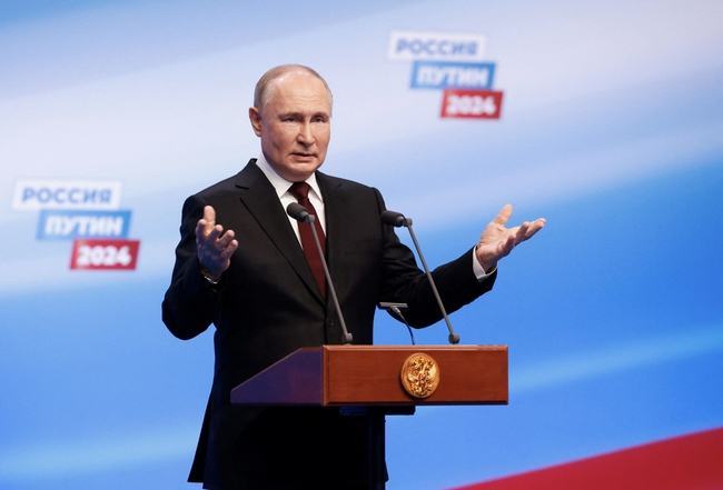 Bầu cử Nga: Tổng thống Putin nắm chắc chiến thắng áp đảo