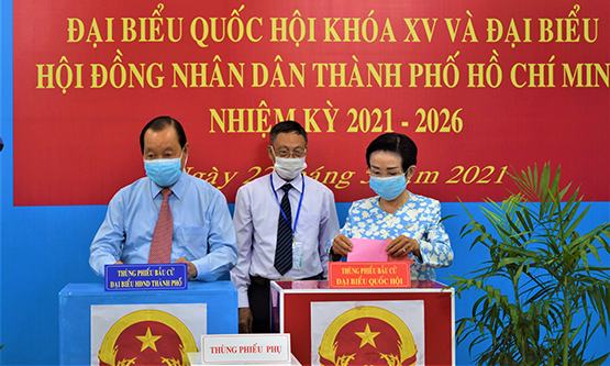 Kết quả bầu cử HĐND TP.HCM khóa X, nhiệm kỳ 2021-2026