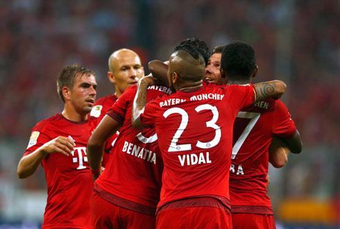 Bayern mở màn Bundesliga bằng chiến thắng năm sao