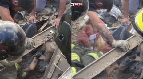 Bé 10 tuổi sống sót kì diệu sau 17 tiếng bị vùi dưới đống đổ nát