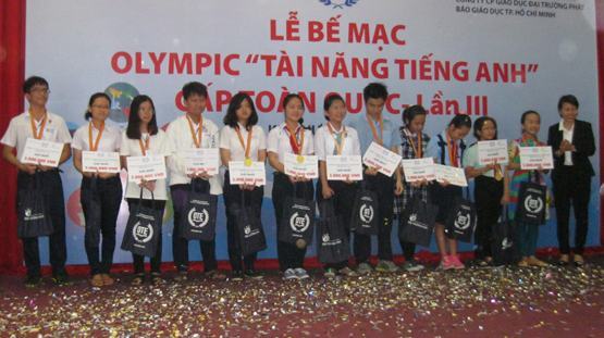 Cuộc thi Olympic “Tài năng tiếng Anh”: Tạo cơ hội phát triển năng lực cho học sinh phía Nam