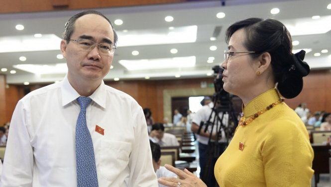 Bí thư Nguyễn Thiện Nhân: Khuyến khích phụ nữ sinh đủ hai con 