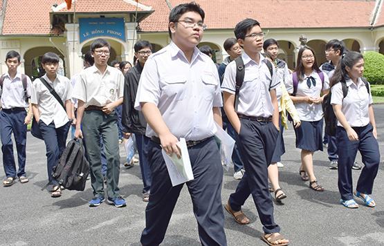 Kỳ thi tuyển sinh vào lớp 10 tại TP.HCM: Đề thi mang tính thực   tiễn cao