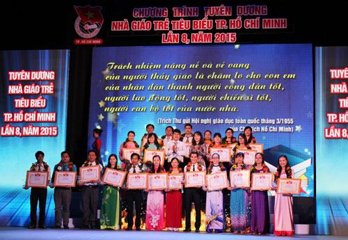 TP.HCM tuyên dương nhà giáo tiêu biểu