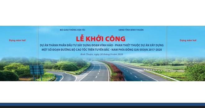 Bình Thuận sẵn sàng cho lễ khởi công cao tốc Vĩnh Hảo - Phan Thiết - Dầu Giây ngày 30.9 - ảnh 1