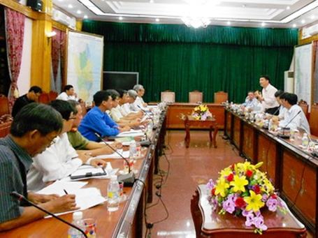 Bộ GD-ĐT kiểm tra công tác chuẩn bị thi tại Bình Định