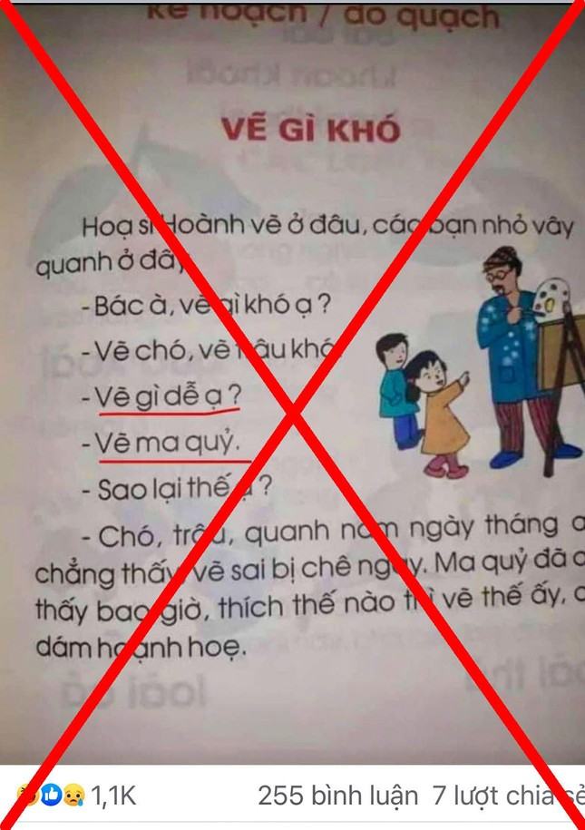 Bộ GD&ĐT đề nghị điều tra hành vi xuyên tạc nội dung sách giáo khoa ảnh 2