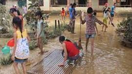 Bố trí nơi học tạm nếu trường ngập lụt dài ngày
