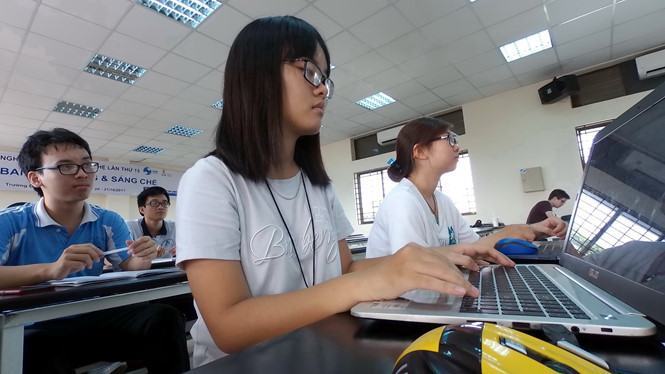 Công nghệ thông tin là ngành thu hút nhiều sinh viên theo học  /// Ảnh: Đào Ngọc Thạch