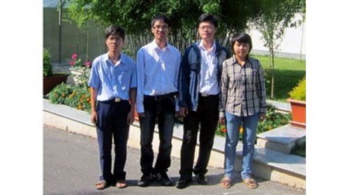 Bốn thí sinh dự thi toán quốc tế đều đoạt giải