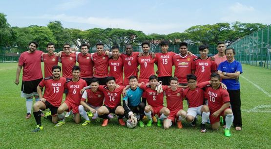Đội bóng đá của MDIS giành chức vô địch