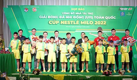 46 đội tham gia Giải Bóng đá Nhi đồng toàn quốc 2022 – Cúp Nestlé MILO