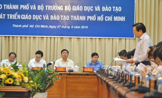 Phát triển GD-ĐT TP.HCM: Cần có cơ chế đặc thù