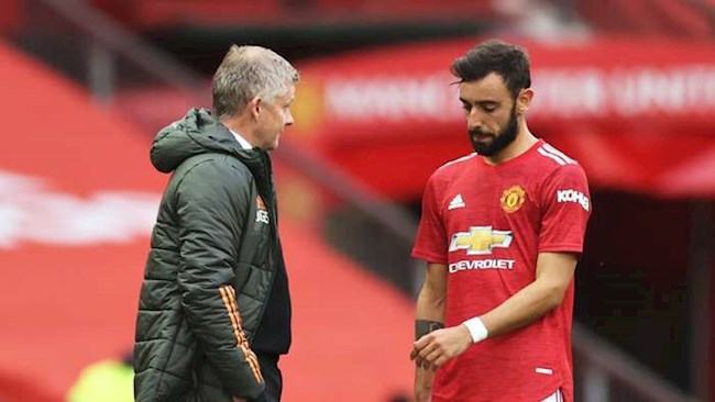 Bruno Fernandes nói gì về mâu thuẫn với HLV Solskjaer?