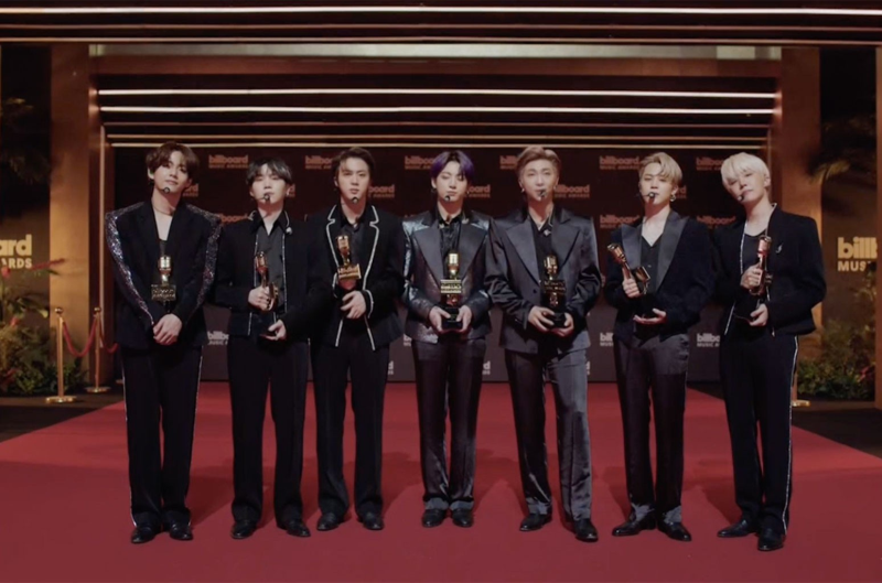 BTS đoạt 4 giải Billboard Music Awards 2021 /// ẢNH: BILLBOARD