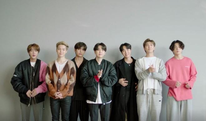 BTS đoạt 4 giải thưởng âm nhạc MTV châu Âu 2020