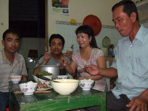 Bữa cơm gia đình của người Đà Lạt