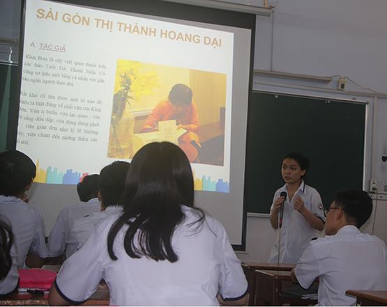 Tiết đọc sách thú vị về Sài Gòn