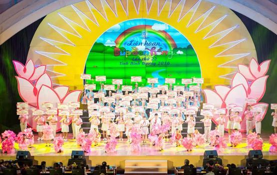 Hơn 3.000 em thiếu nhi tham gia “Liên hoan Búp sen hồng lần thứ XXII”