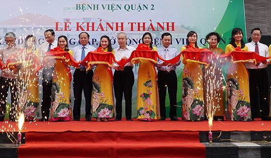 Bệnh viện Quận 2 khánh thành giai đoạn 1 dự án mở rộng bệnh viện