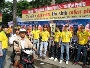 Các điểm thi đã sẵn sàng