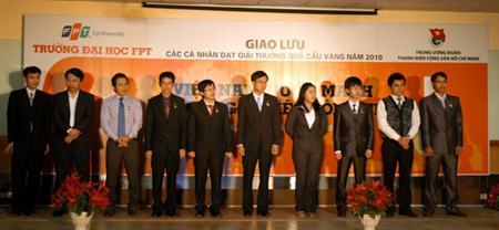 Các “Quả Cầu Vàng 2010” cùng bàn về ước mơ CNTT
