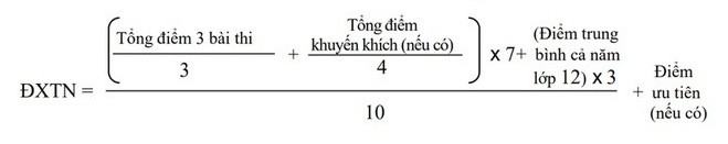 Cách tính điểm xét tốt nghiệp THPT 2020 thế nào? - ảnh 2