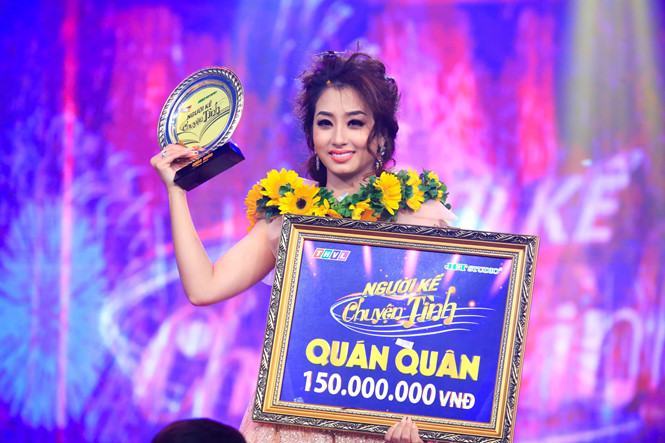 Cải nam trang, học trò Đàm Vĩnh Hưng giành quán quân Người kể chuyện tình