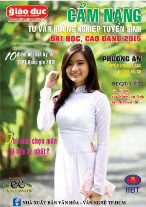 Cẩm nang tuyển sinh ĐH-CĐ 2015: Hành trang cho thí sinh dự thi vào ĐH 2015