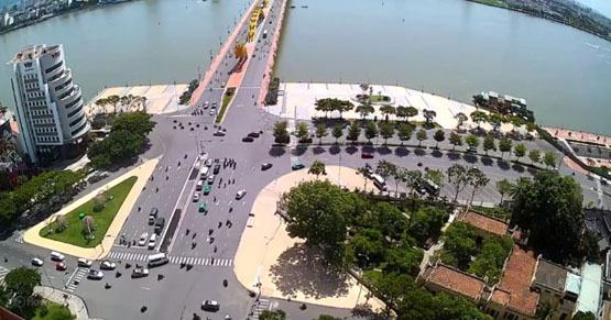 Đà Nẵng: Theo dõi giao thông qua máy tính