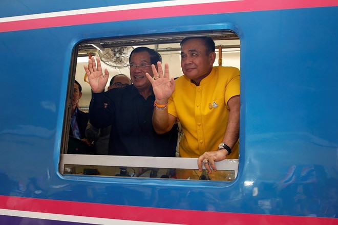 Campuchia, Thái Lan kết nối lại đường sắt sau 45 năm