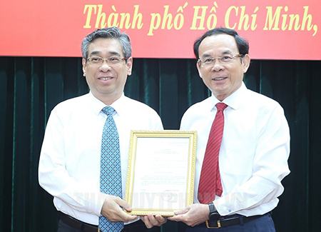 Ông Nguyễn Phước Lộc giữ chức Phó Bí thư Thành ủy TP.HCM