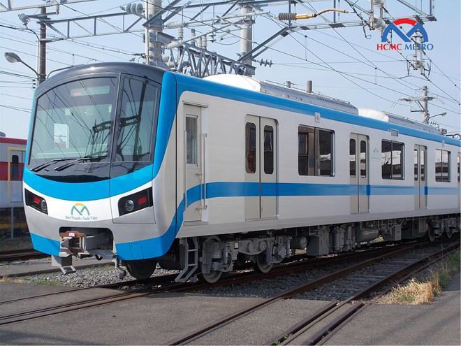 Cận cảnh đoàn tàu metro đầu tiên của TP.HCM - ảnh 1