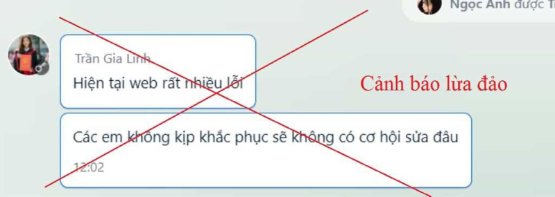 Cẩn thận chiêu lừa đăng ký tham gia các kỳ thi tuyển sinh - ảnh 3