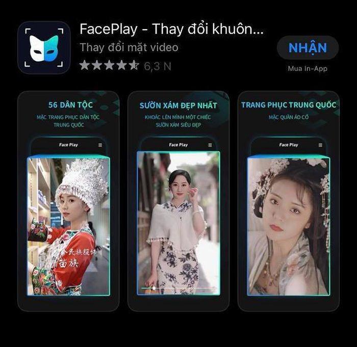 Cẩn thận mất tiền, thông tin cá nhân với ứng dụng thay đổi khuôn mặt FacePlay