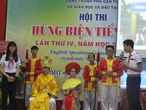 Cần Thơ: Tổ chức Hội thi hùng biện tiếng Anh lần thứ VI