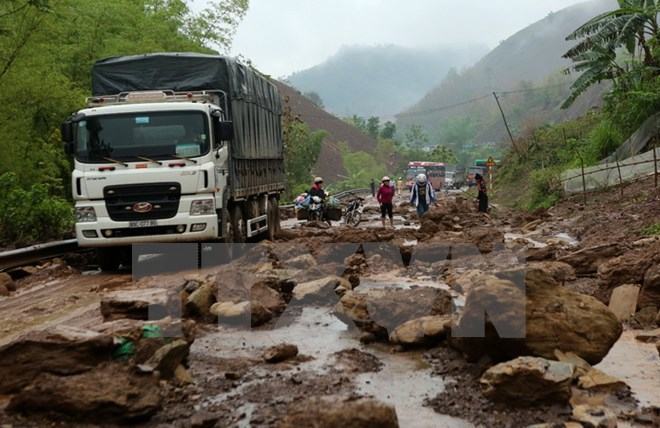 Cảnh báo lũ quét, sạt lở đất xảy ra ở vùng núi Bắc Bộ