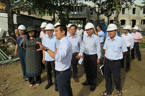 Thi công chậm tiến độ: Thầy, trò Trường THPT Châu Văn Liêm tiếp tục phải học nhờ