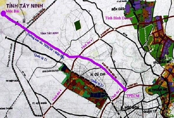 Cao tốc TP.HCM – Mộc Bài đưa vào khai thác từ năm 2025