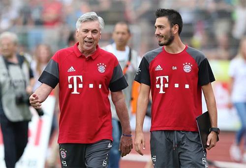 Carlo Ancelotti bổ nhiệm con trai làm trợ lý tại Bayern