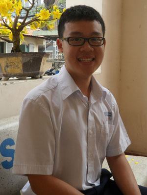 Cậu bé bước ra từ bộ phim hoạt hình