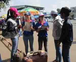 Câu chuyện màu áo xanh tình nguyện