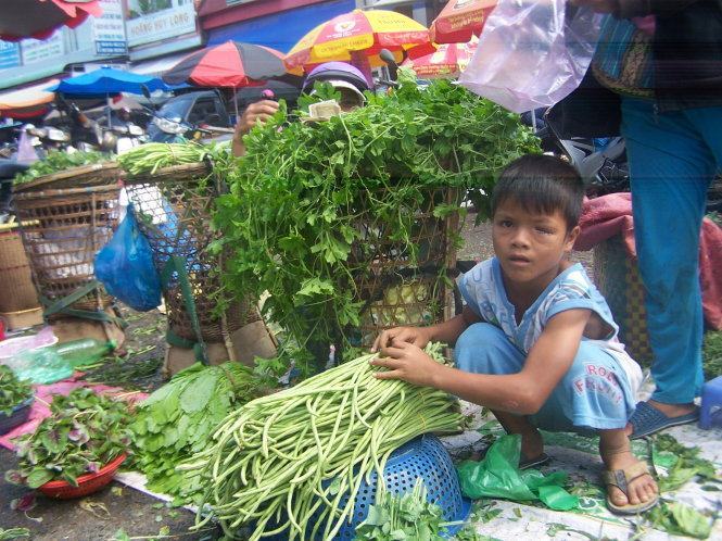 Cậu học trò ước mơ bán rau kiếm tiền chữa mắt 