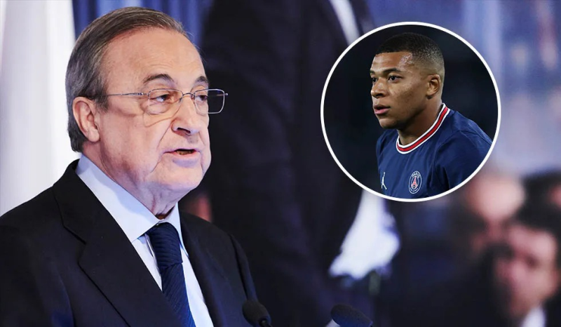 Câu trả lời của chủ tịch Real khi được hỏi về Kylian Mbappe